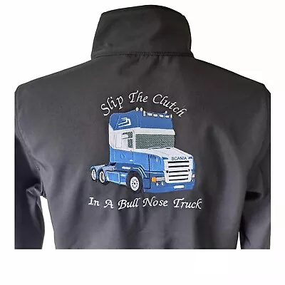 Buy V8 Bullnose Softshell King Of Rd Lorry Men Trucking Jacket Truck Driver Birthday • 54.99£