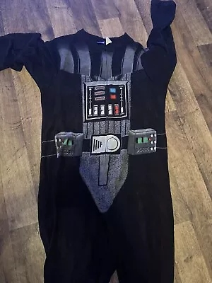 Buy STAR WARS ONE PIECE ZIP UP PAJAMAS Adult Size Large • 9.63£