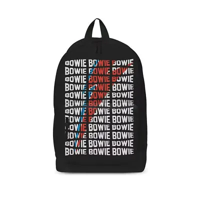 Buy Rocksax David Bowie Classic Backpack Warped Bag Official Merch - New • 42.84£