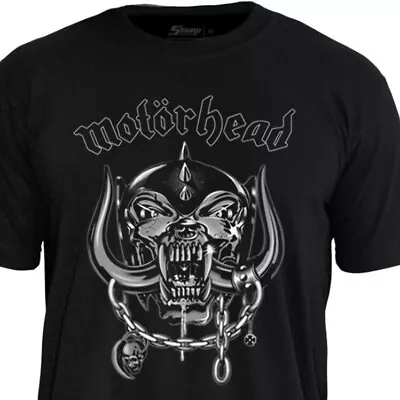 Buy Official Licensed T-Shirt Motorhead Logo Snaggletooth (F/B) Stamp Rockwear • 39.69£