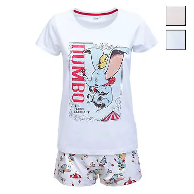 Buy Disney Dumbo Women's Cotton Girl Pajamas 6578 Pajamas & Shorties • 33.97£