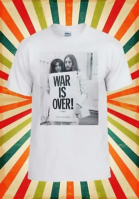 Buy War Is Over John Lennon Pop Music Men Women Vest Tank Top Unisex T Shirt 1964 • 9.95£