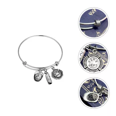 Buy Fireman Bracelet Jewelry Fashion Mens Lady Fine Alternative • 7.85£