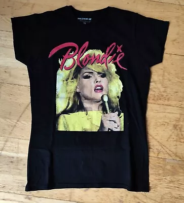 Buy Blondie T-shirt Graphic Print Cotton Size Medium Debbie Harry • 7£