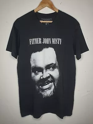 Buy Father John Misty Shirt Mens SIZE Large Black Honeybear Official Merch Music • 8.28£