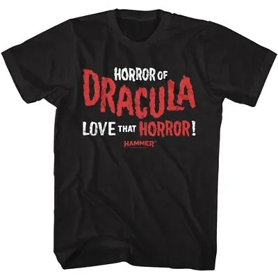 Buy Hammer Horror - Horror Of Dracula - Short Sleeve - Adult - T-Shirt • 44.05£