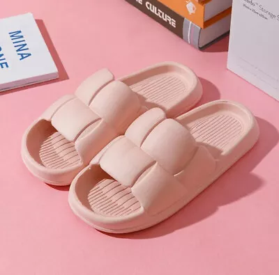 Buy Womens Ladies Ultra Soft Summer Slip On Mule Slides Sliders Sandals Slippers Sz • 7.99£