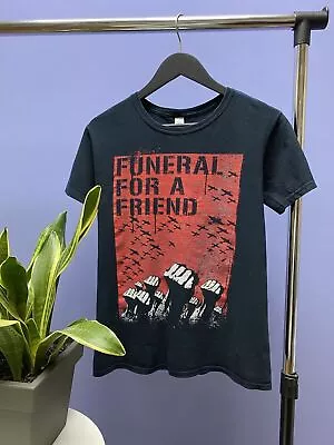 Buy Funeral For A Friend Band T Shirt Size S Men Black Small Tee • 84.13£