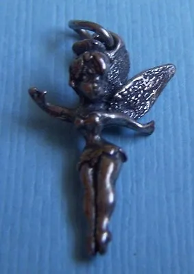 Buy Vintage Tinkerbell Disney Peter Pan Sterling Charm • 23.67£