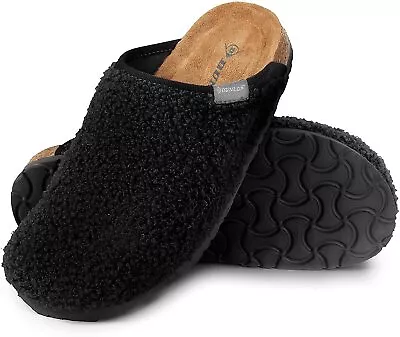 Buy Dunlop Memory Foam Comfy Rubber Insoles Mules Slippers For Women • 10.49£