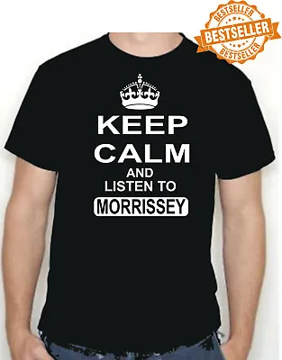 Buy MORRISSEY KEEP CALM T-Shirt / INDIE / Music / Manchester / Birthday / All Sizes • 11.99£