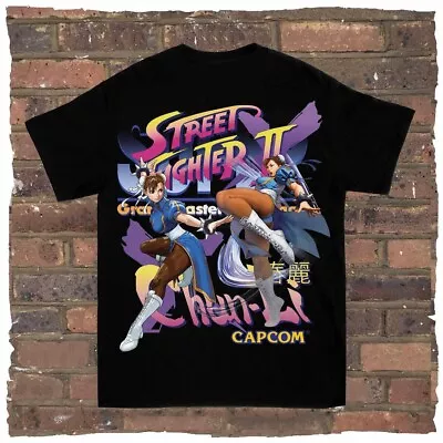 Buy Chun Li Grand Master Challenge Street Fighter Homage Retro T-Shirt • 22.99£