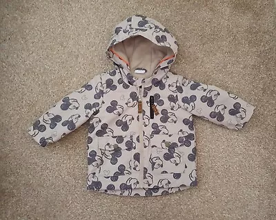 Buy Baby Boys Mickey Mouse Jacket Age 3-6 Months • 2£
