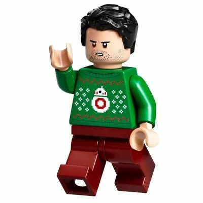 Buy Lego Star Wars Poe Dameron Minifigure SW1117 Green Christmas Sweater BB-8 75279 • 9.99£