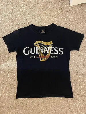 Buy Guinness EST 1759 Stretch T-shirt Size Small. 100% Cotton! • 13.49£