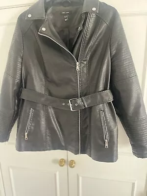Buy New Look Leather Jacket 16 • 15£
