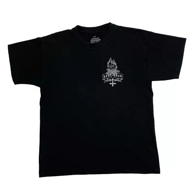 Buy BRUTAL KNACK Clothing Gothic Heavy Metal Spellout Graphic T-Shirt Medium Black • 15£