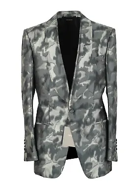 Buy TOM FORD Atticus Gray Tuxedo Dinner Jacket Size 46 / 36R U.S. Jacket Blazer  ... • 2,699.10£