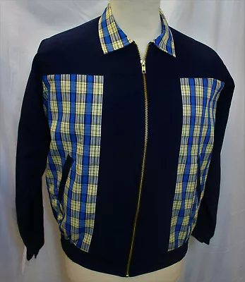 Buy 1950s Mans Mens Blouson Ricky Gab Style Sports Jacket, Rockabilly Rockin 50s Gab • 95£