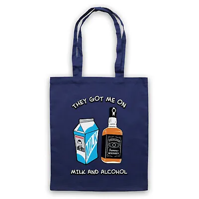 Buy Dr Feelgood Milk And Alcohol Rock T-shirt Unofficial Tote Bag Life Shopper • 15.99£