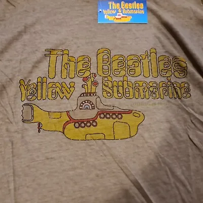 Buy The Beatles Yellow Submarine Ladies Sleeveless T Shirt Size X Large • 10£