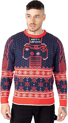 Buy NOROZE Gaming Jumpers Unisex Christmas Gamer Retro Sweater 9-10 Years • 6£