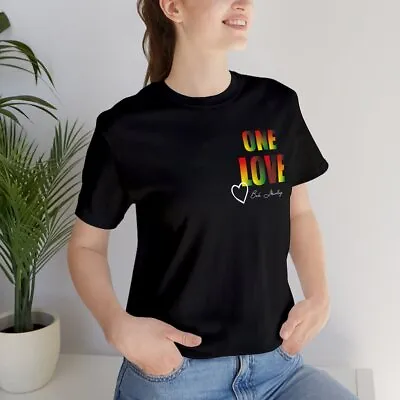 Buy One Love Tribute T-Shirt - Celebrating Bob Marley's Enduring Legacy • 20.77£