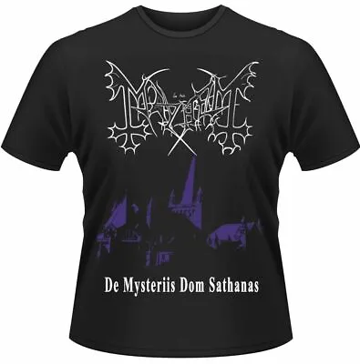 Buy Official Mayhem T Shirt De Mysteriis Dom Sathanas Black Classic Rock Metal Merch • 16.28£