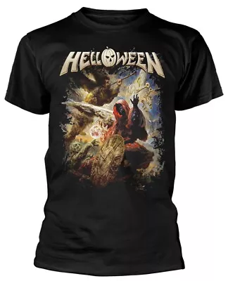 Buy Helloween Album Cover Black T-Shirt NEW OFFICIAL • 16.59£