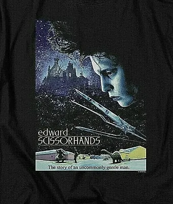 Buy Edward Scissorhands Movie Poster Adult Unisex T-Shirt Available Sm To 2x • 19.88£