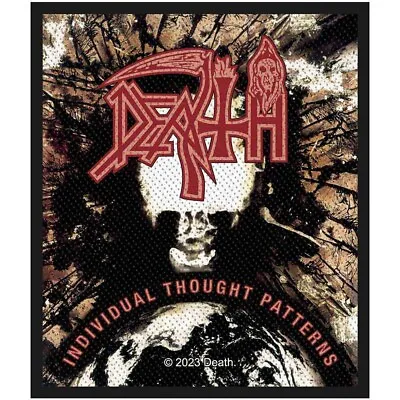 Buy DEATH Patch: INDIVIDUAL THOUGHT PATTERNS: Reaper Scythe Official Merch Gift £pb • 4.25£