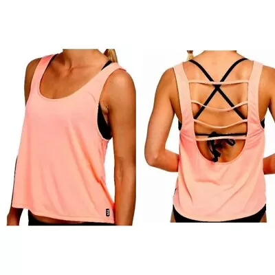 Buy TYR Santorini Off The Wall Tank Female, Coral, S (4/6) • 13.49£