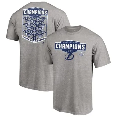 Buy Tampa Bay Lightning Champions 2021 XL T Shirt - NHL Official • 13.50£