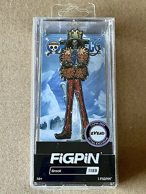 Buy FiGPiN One Piece Glitter Brook LE 1000 Pin #1159 Exclusive Anime Merch • 67.51£