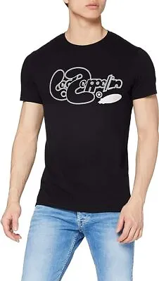 Buy Official Led Zeppelin Logo III Mens Black T Shirt Led Zeppelin Classic Tee • 14.50£