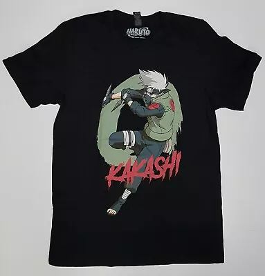 Buy Naruto - Kakashi Fighting Poster -  Unisex T-shirt - 100% Official Merchandise • 17.99£