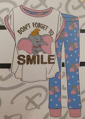 Buy Women’s Disney Sleepwear With Baby Elephant Print - 'Don't Forget To Smile • 12.98£