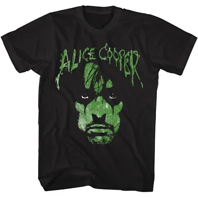 Buy Alice Cooper Evil Alien Face Drawing Men's T Shirt Shock Rock Concert Tour Merch • 40.37£