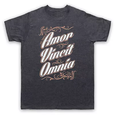 Buy Amor Vincit Omnia Love Conquers All Latin Phrase Mens & Womens T-shirt • 17.99£