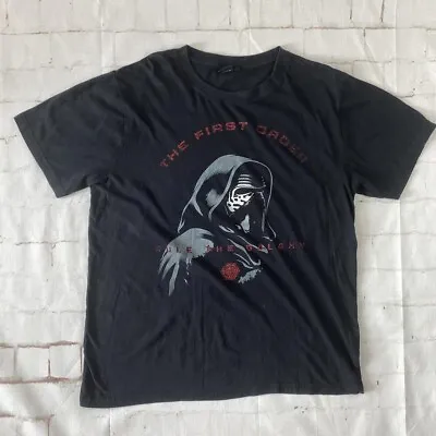 Buy Star Wars T-Shirt The First Order Kylo Ren The Force Awakens Large Graphic • 6.50£
