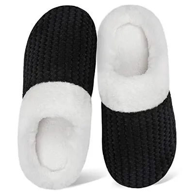 Buy Iceunicorn Slippers Womens/mens Memory Foam Fleece Warm Plush (7/8) Uk Rrp £30 • 17.99£