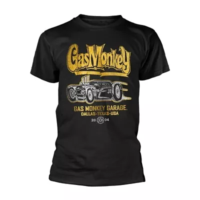 Buy Official Gas Monkey Garage T-Shirt 'Car 31' - Fast 'n Loud, Rat Rod, Muscle Car • 12.71£