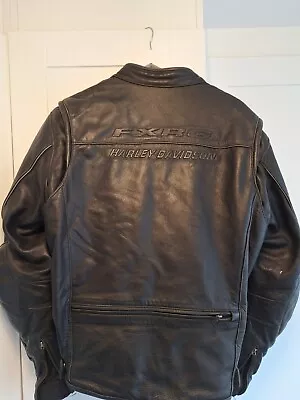 Buy Harley Davidson Motorcycle Armoured Leather Jacket • 140£