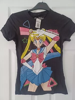 Buy Sailor Moon Tshirt Small Bnwt • 14£