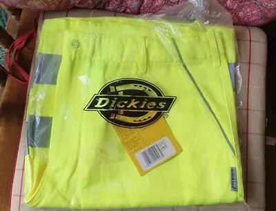 Buy DICKIES Size L High Viz Work Mans Shorts Clothes 40  Waist Workwear • 7.99£