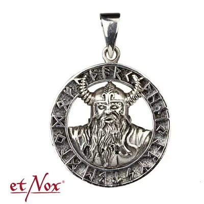 Buy Real Etnox Viking With Runes Pendant 925er Silver Symbol Jewelry New • 33.17£