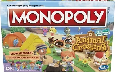 Buy Monopoly Animal Crossing /boardgames - New Board Ga - J1398z • 29.41£