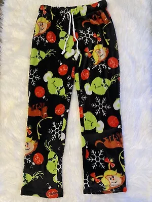 Buy Dr.Seuss The Grinch Pajama Pants Womens Size Small Black Cindy Lou Who Max Pjs • 15.12£