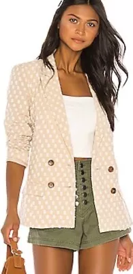 Buy House Of Harlow X Revolve Bismark Spotted Blazer Size S Worn Once RRP £295 • 29.99£
