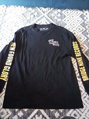 Buy New Found Glory T Shirt Xl Black Long Sleeved Rare Vintage Usa Pop Punk • 48£